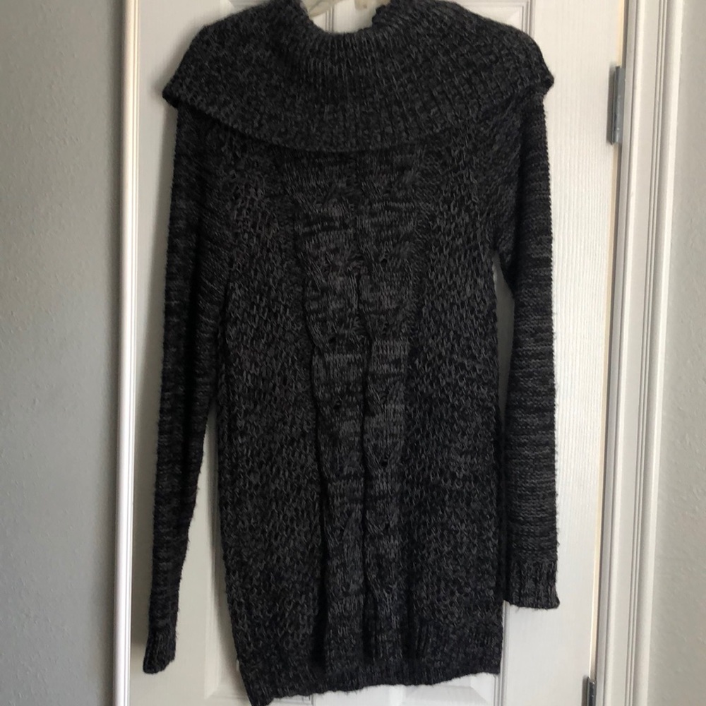 Elle long knit sweater